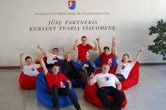 Students of the Vilnius College of Technologies and Design